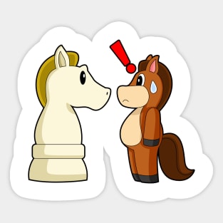 Chess piece Knight Horse Chess Sticker